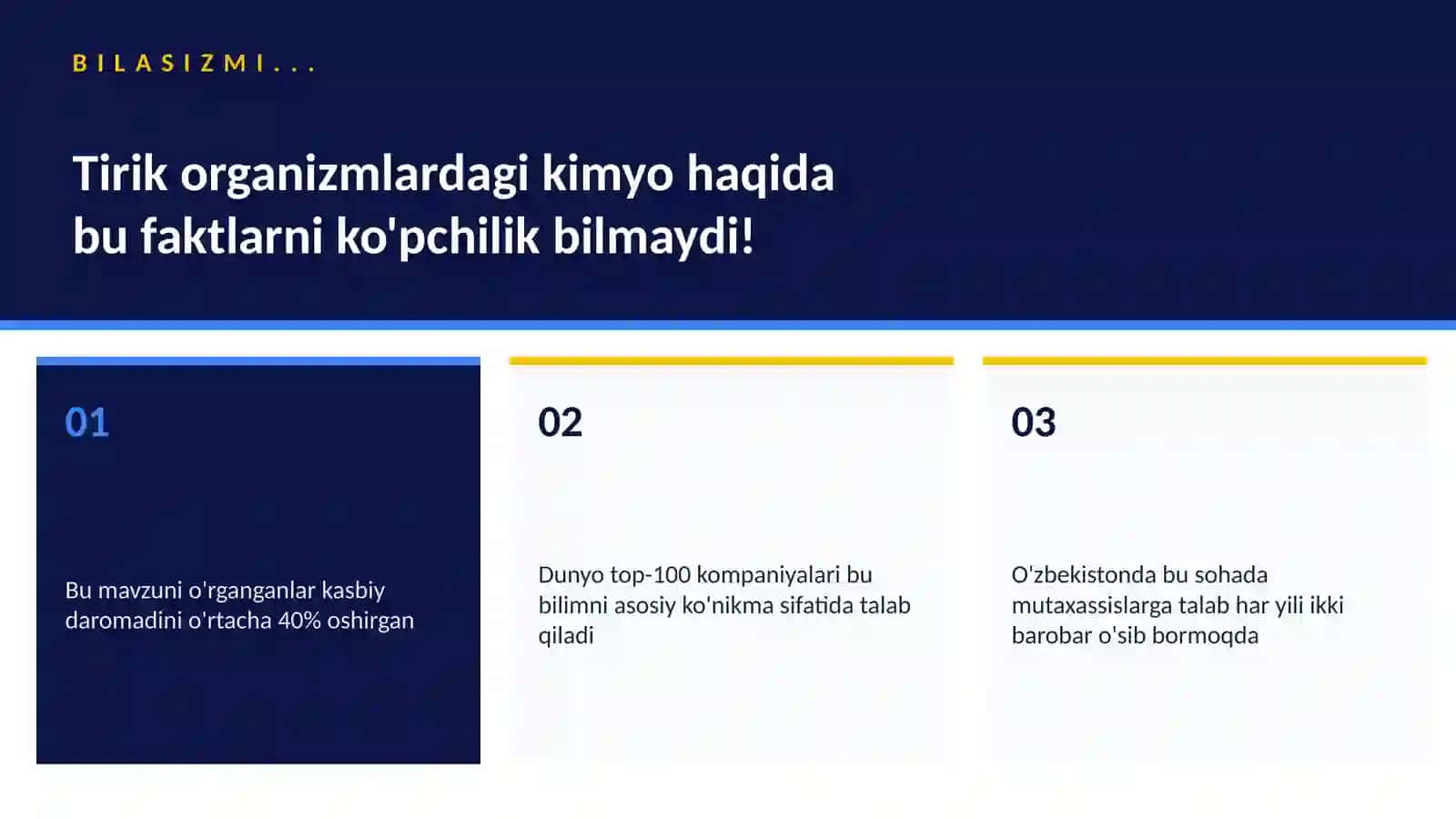 Tirik organizmlardagi kimyo 2
