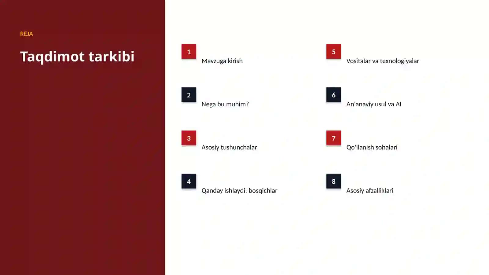 Sun'iy intellekt • premium taqdimot 2