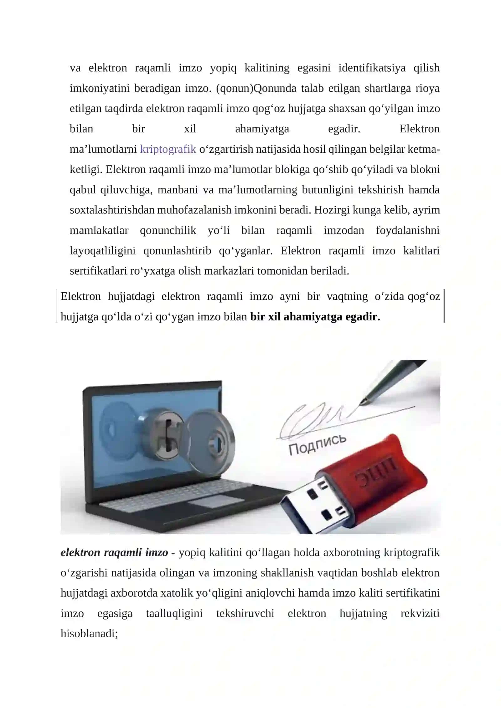 Elektron raqamli imzo (ERI) 2