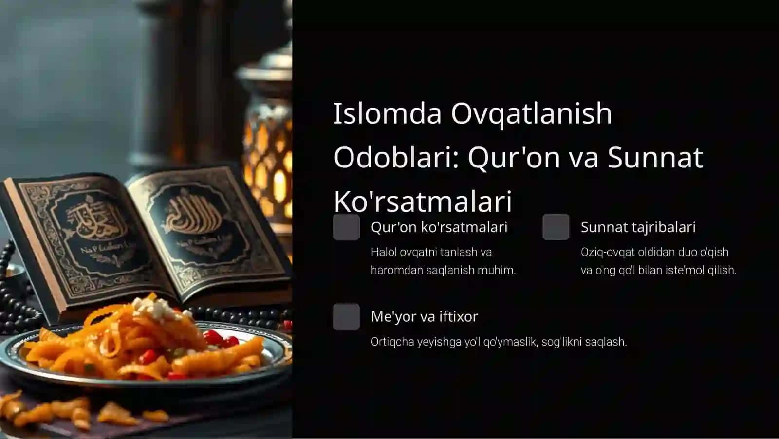 Islom Dining Tarixi va Mohiyati 2