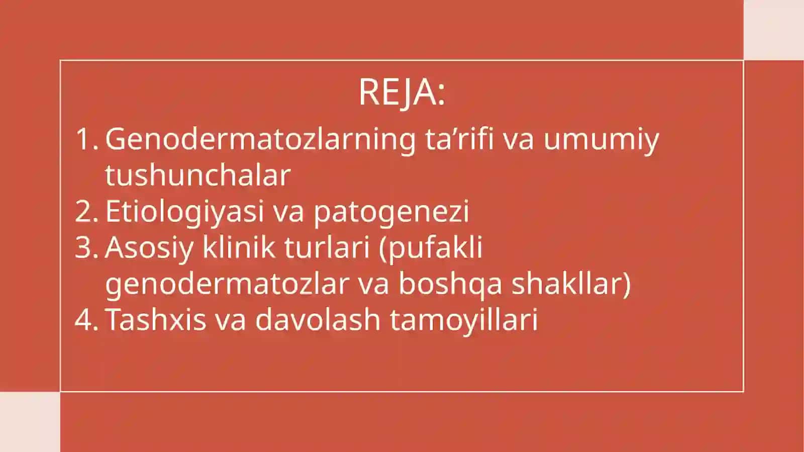Genodermatozlar 2