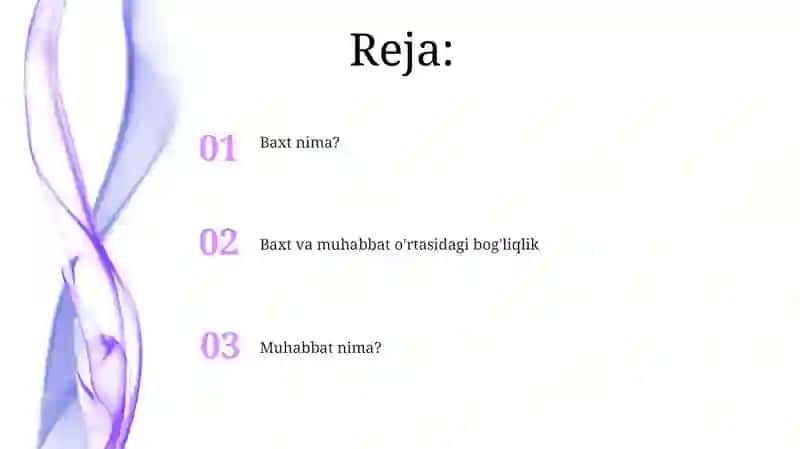 Baxt nima? 2