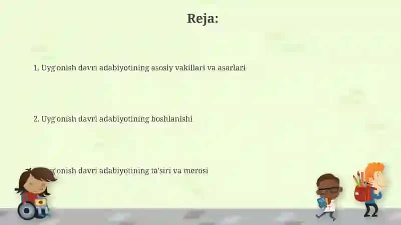 Uyg'onish davri adabiyoti 2
