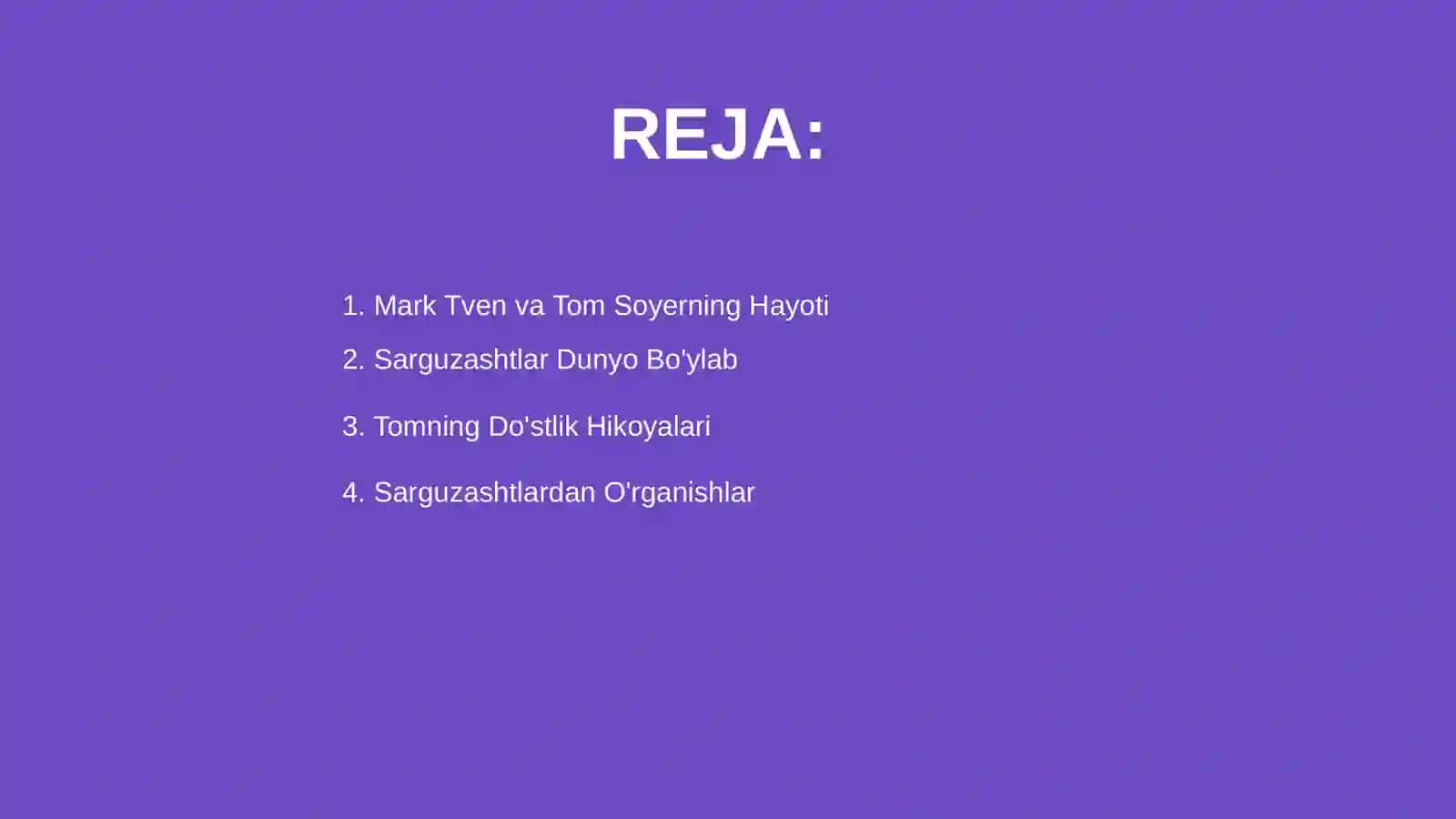 Mark Tven Tom soyerning sarguzashtlari 2