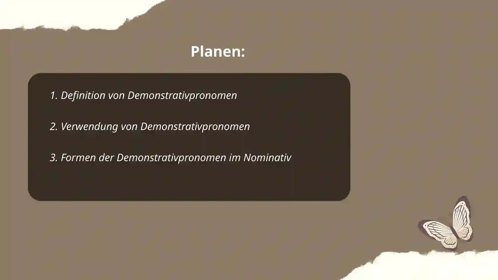 Demonstrativ pronomen 2