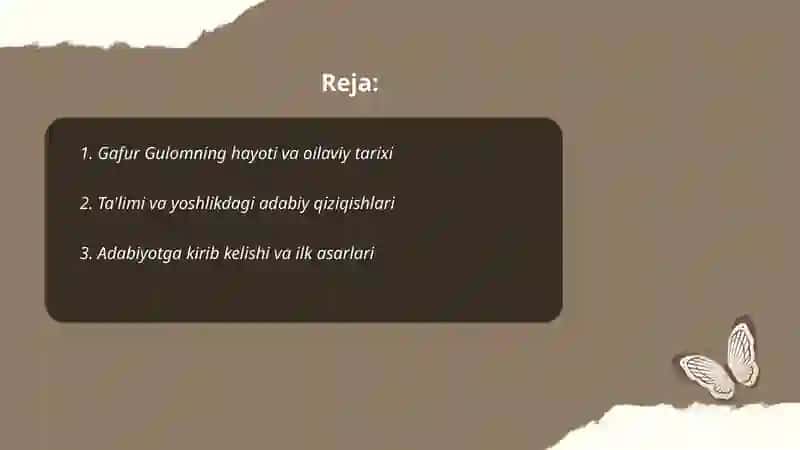 Gafur Gulom hayoti va ijodi 2