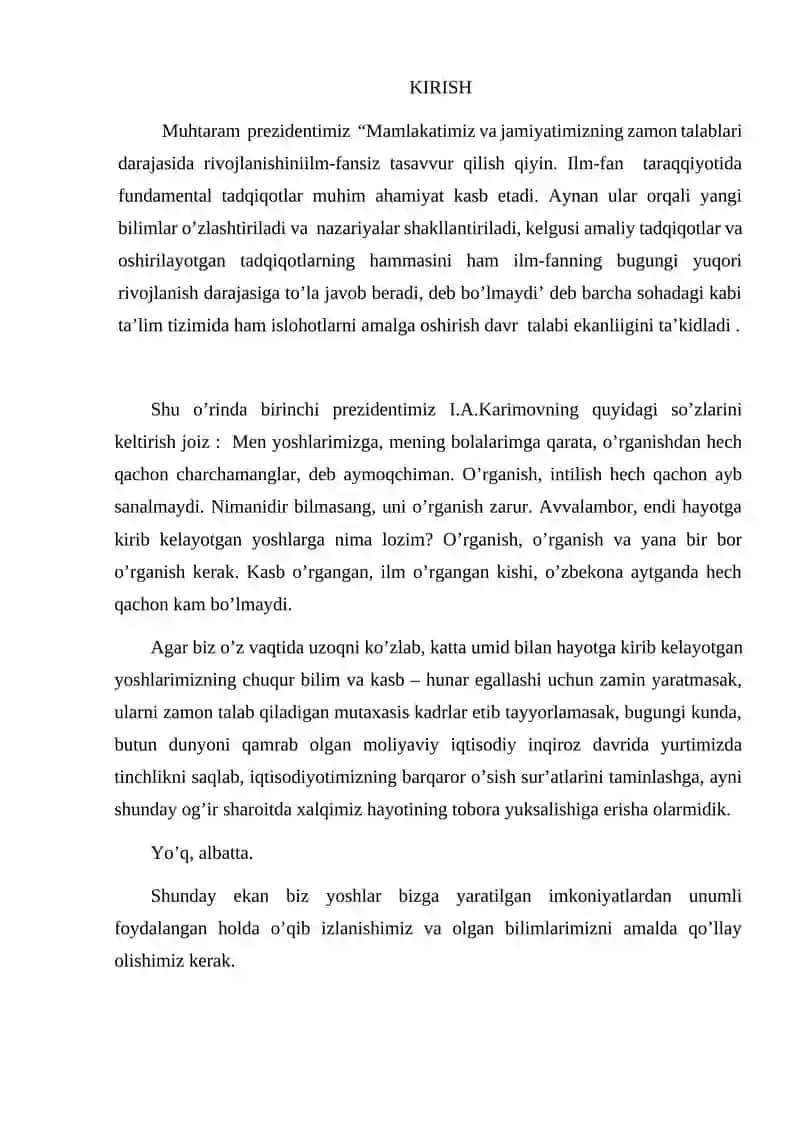 Fundamental tadqiqotlar 2