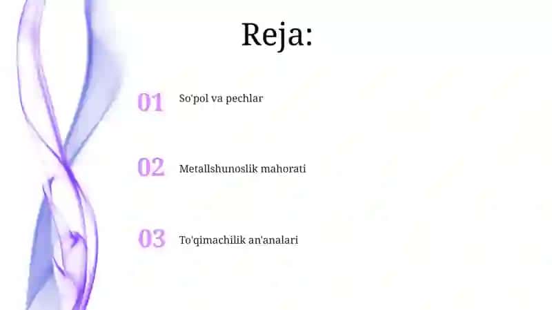 To'qimachilik an'analari 2