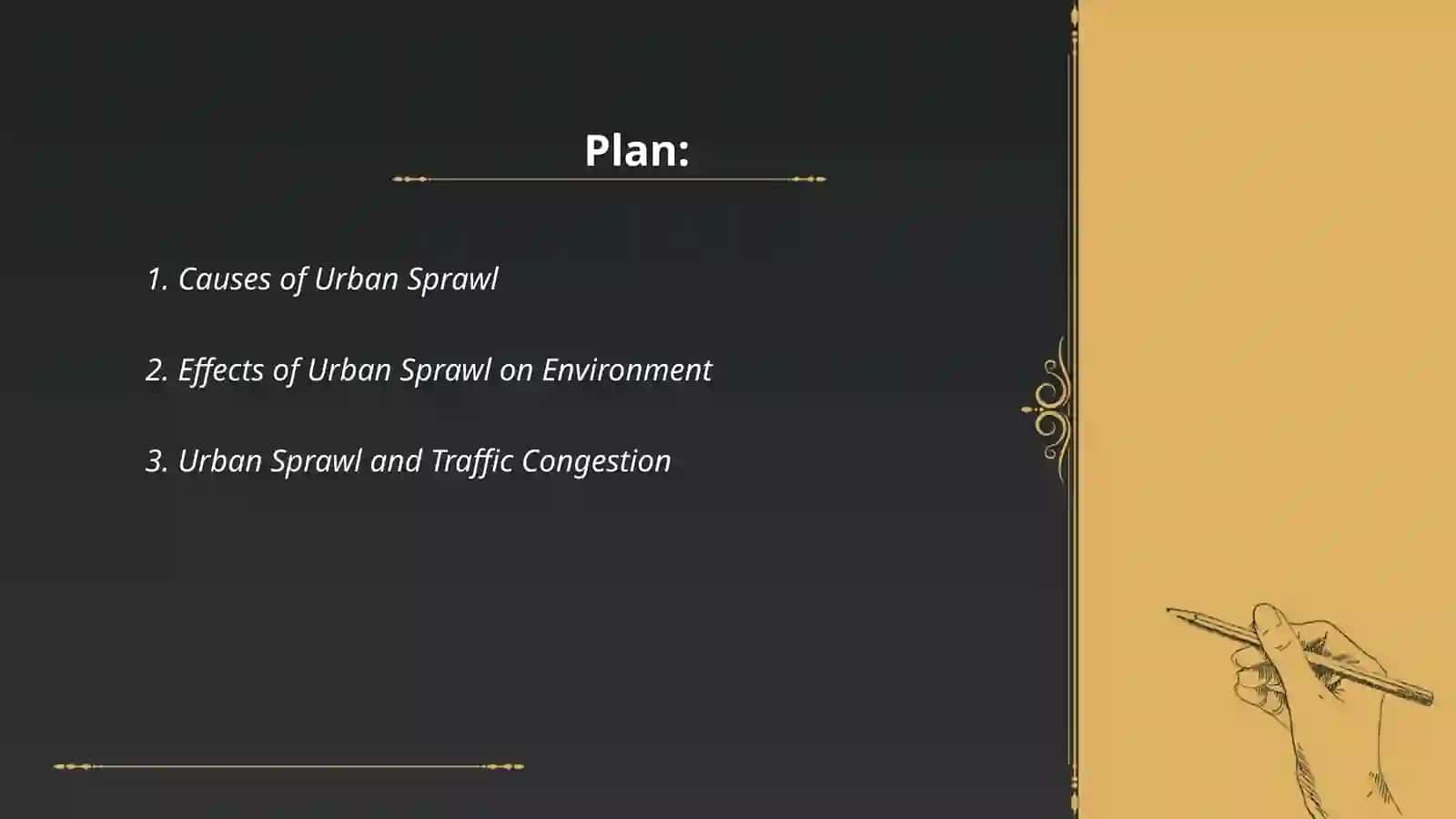 Urban sprawl 2