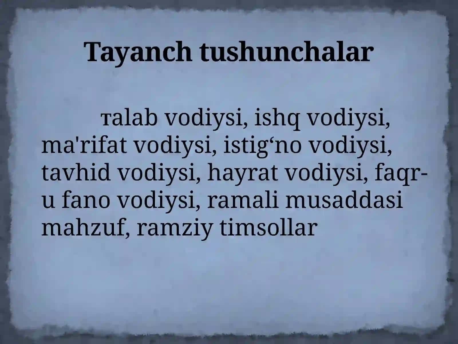 “Lison-ut tayr” dostoni 2