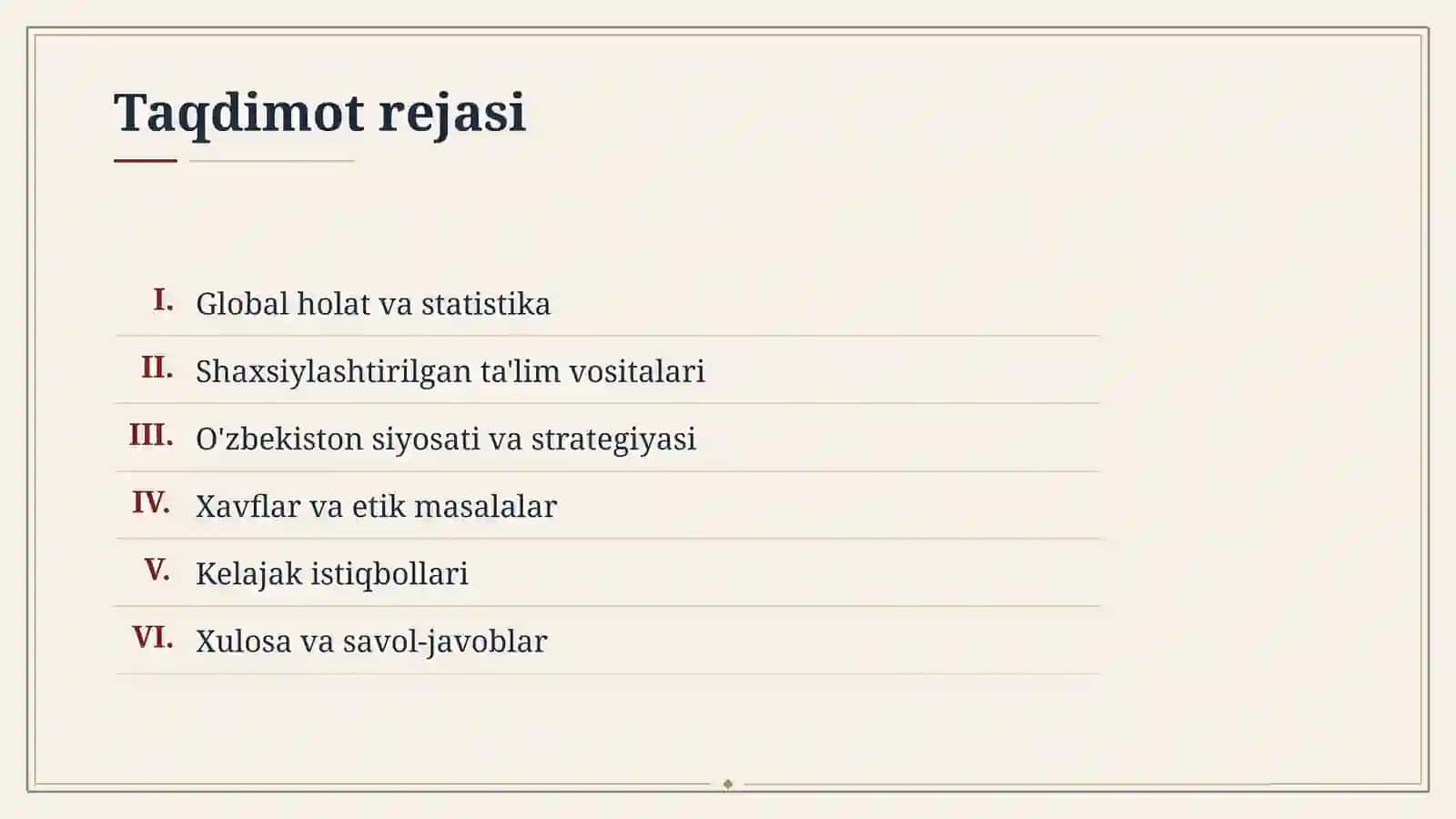 Sun'iy intellektning ta'limdagi o'rni 2