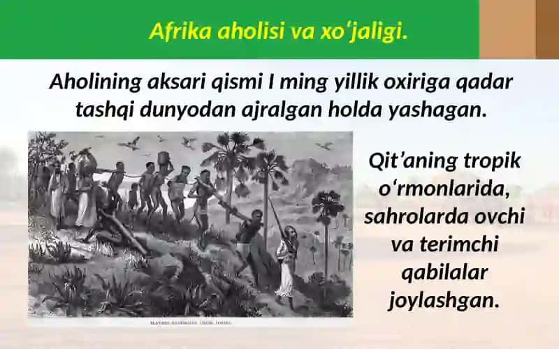 Afrika xalqlari o‘rta asrlarda 2