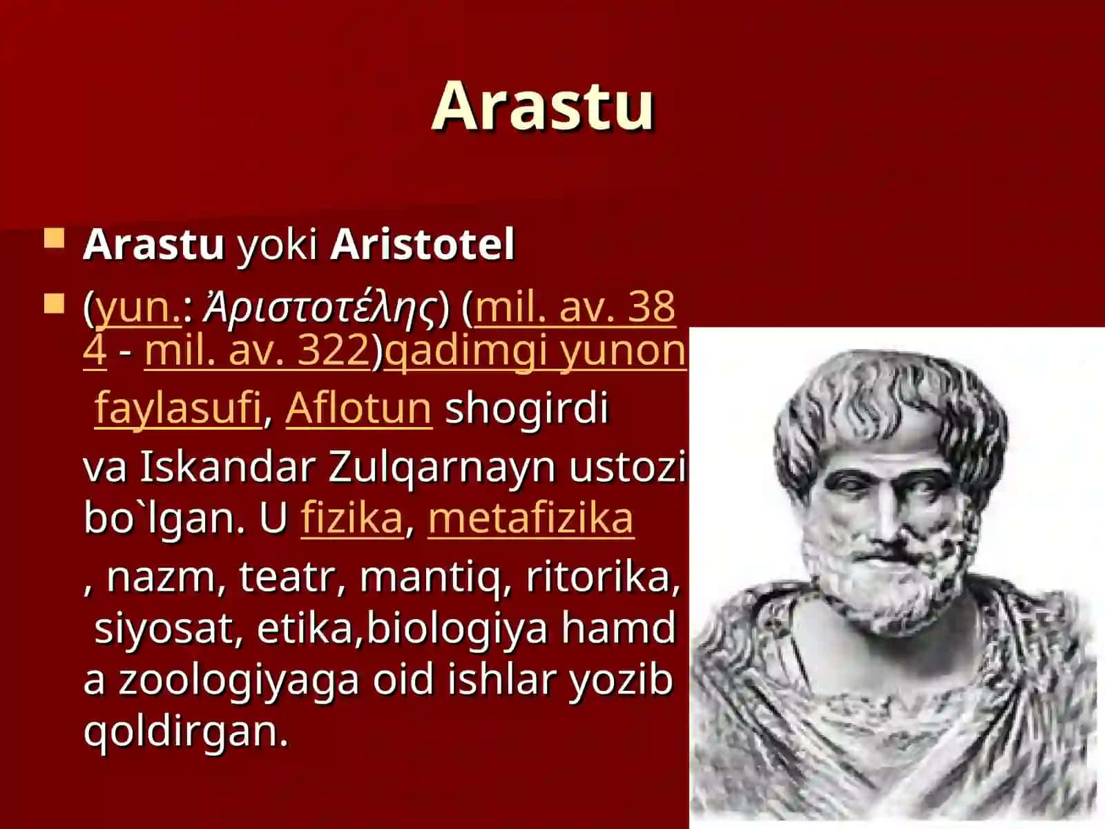 Arastu(Aristotel) 2