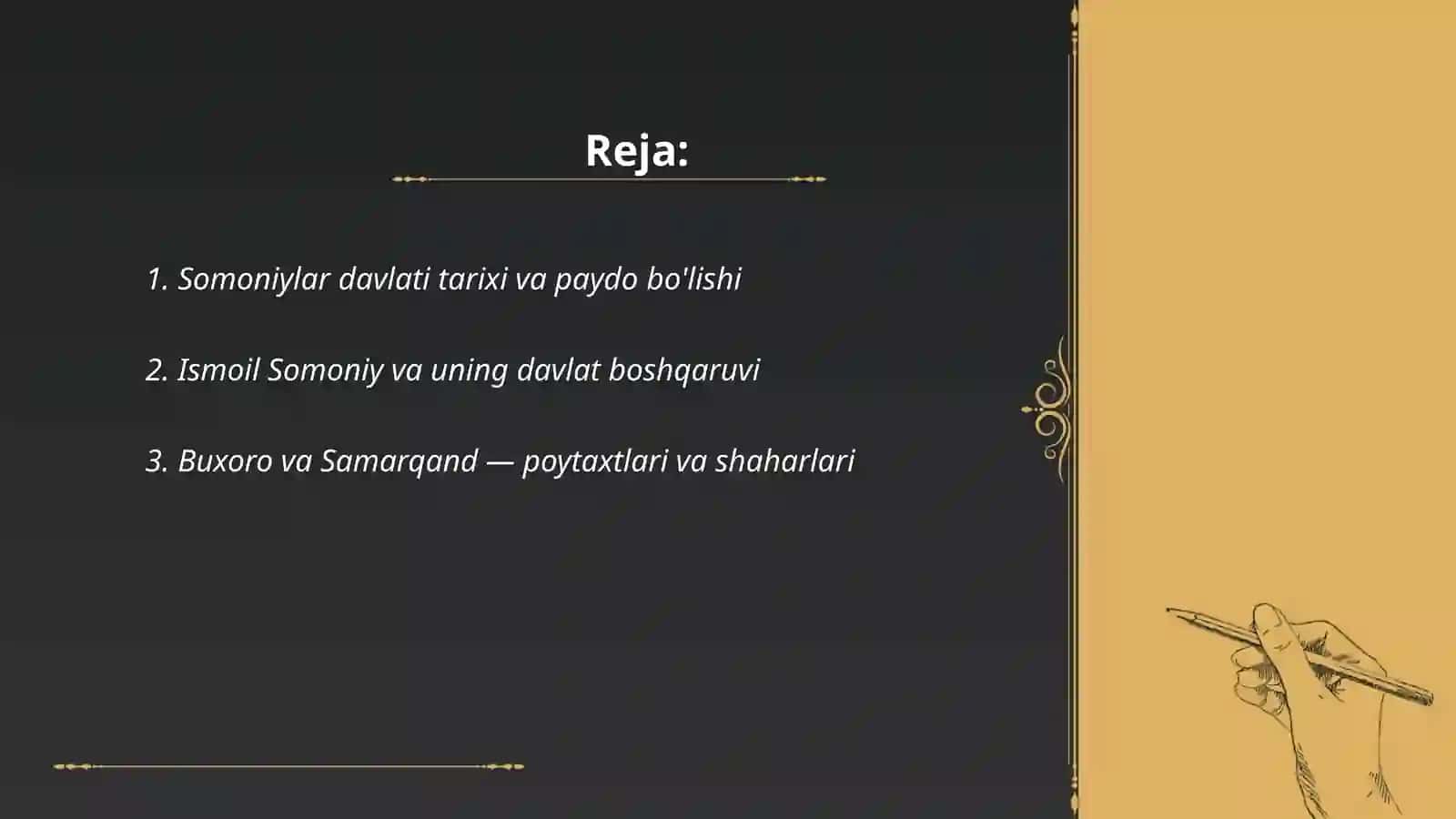 Somoniylar davlati 2