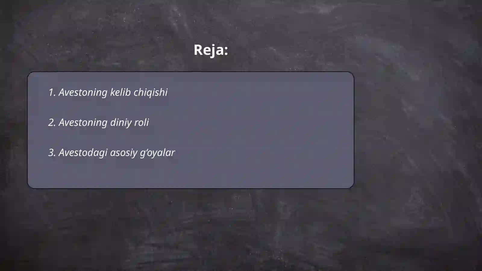 Avesto tarixi 2