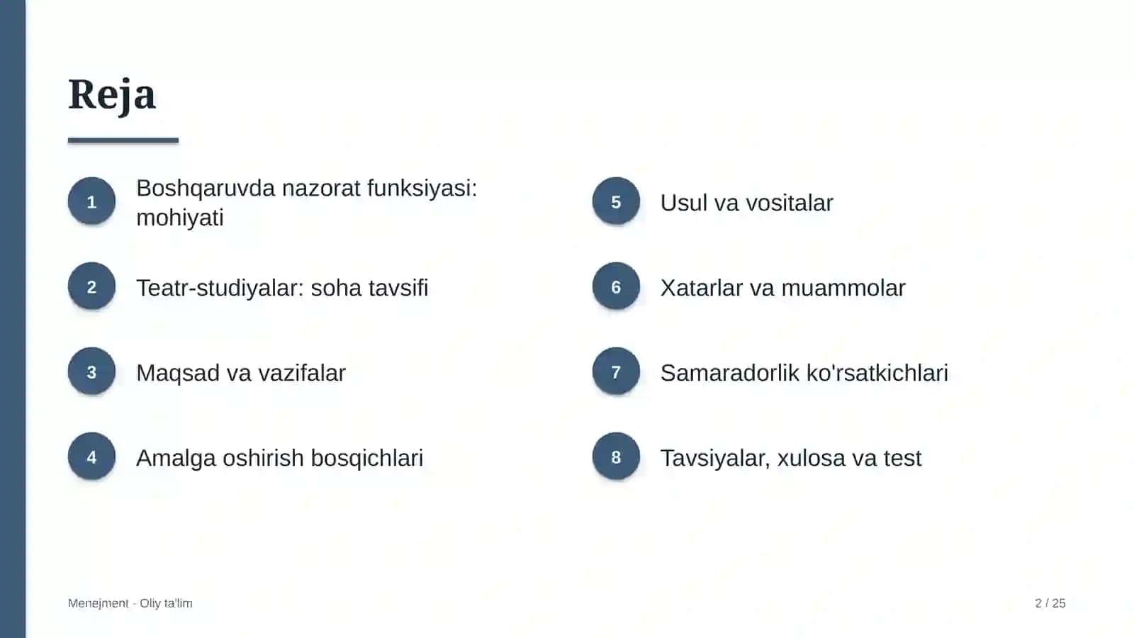 teatr studiyalarda boshqaruvda nazorat funksiyasi 3264 2