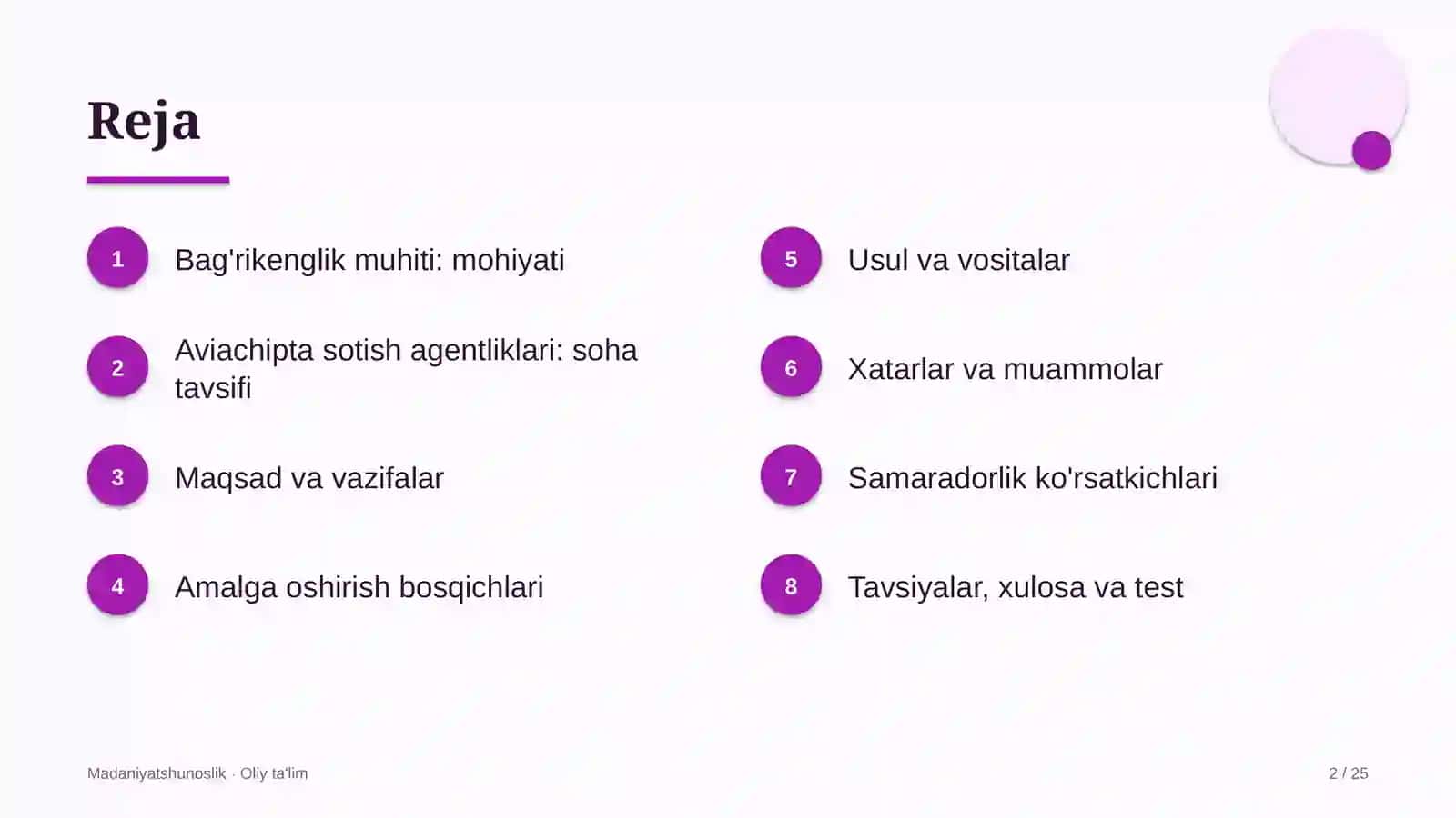 Aviachipta sotish agentliklarida bag'rikenglik muhiti 2