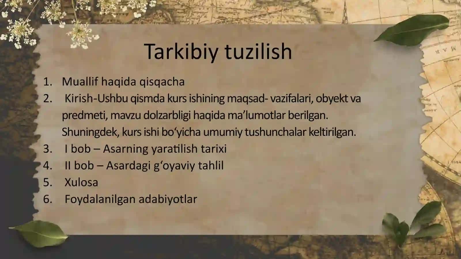"O'nta negr bolasi" asarida ilgari surilgan g'oyalar 2