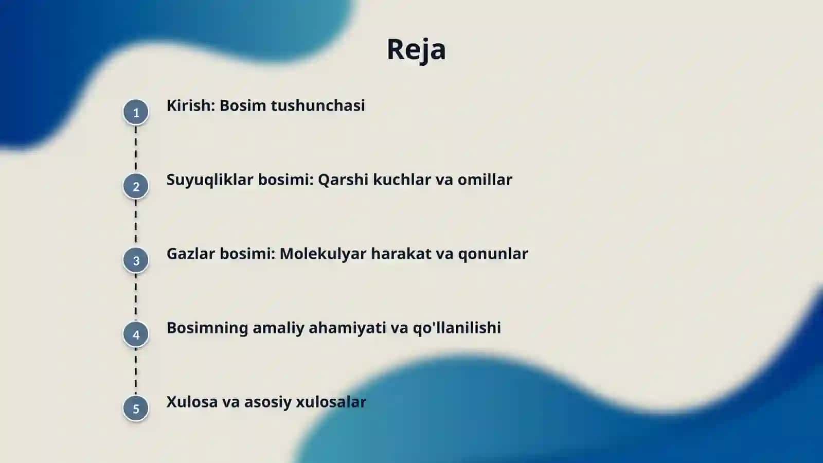 Suyuqlik va gazlar. Bosim 2
