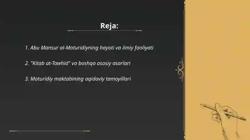 Abu Mansur al-Moturidiy 2
