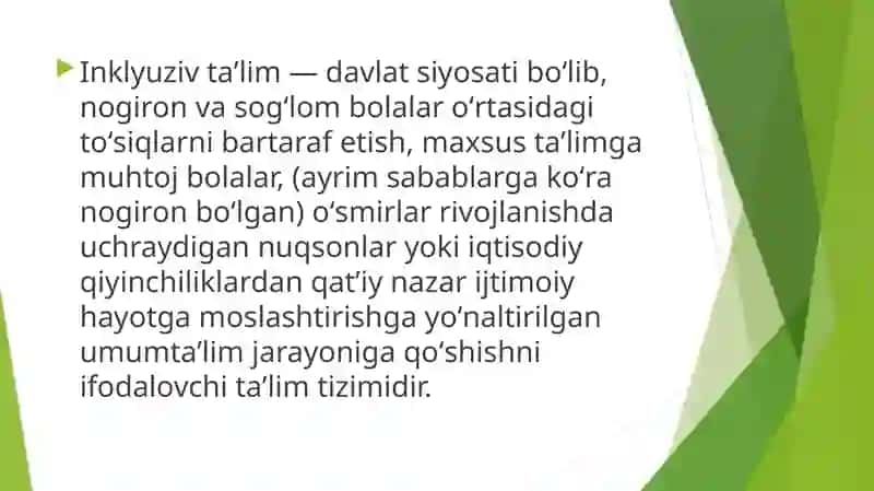 Inklyuziv ta’lim 2