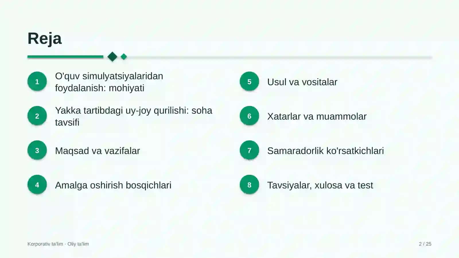yakka tartibdagi uy joy qurilishida o'quv simulyatsiyalaridan foydalanish 4890 2