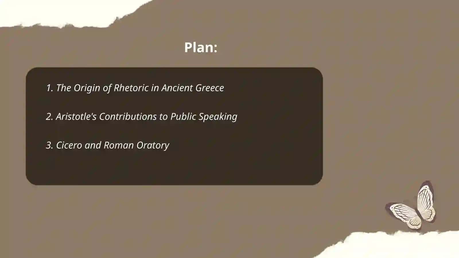 The history of public speaking 2