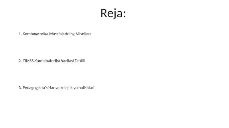 Kombinatorika elementlari 2
