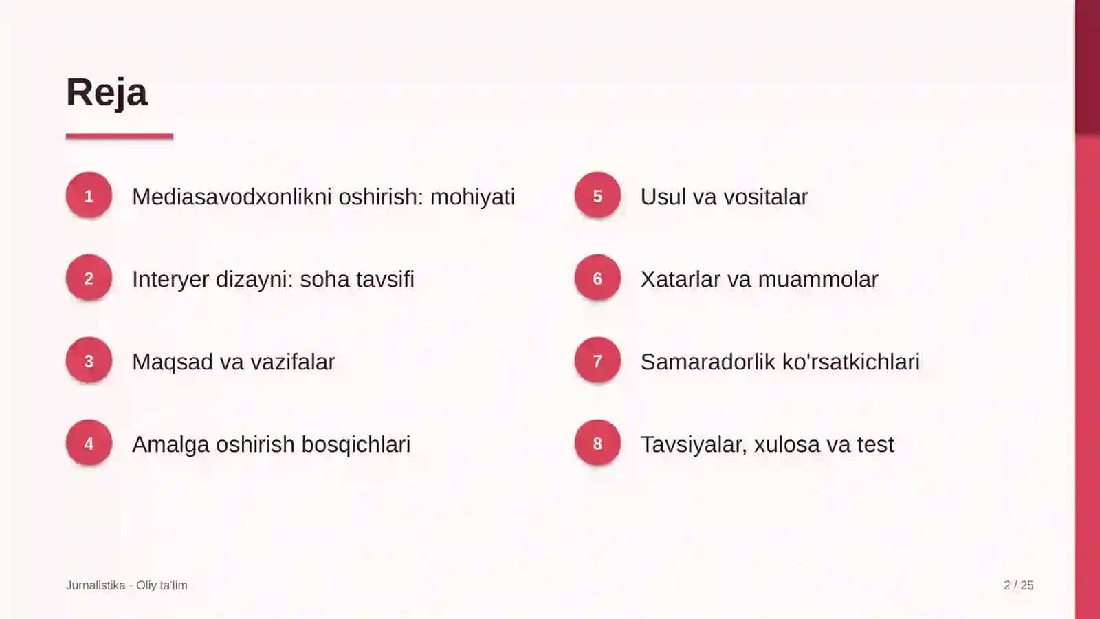 Interyer dizaynida mediasavodxonlikni oshirish 2
