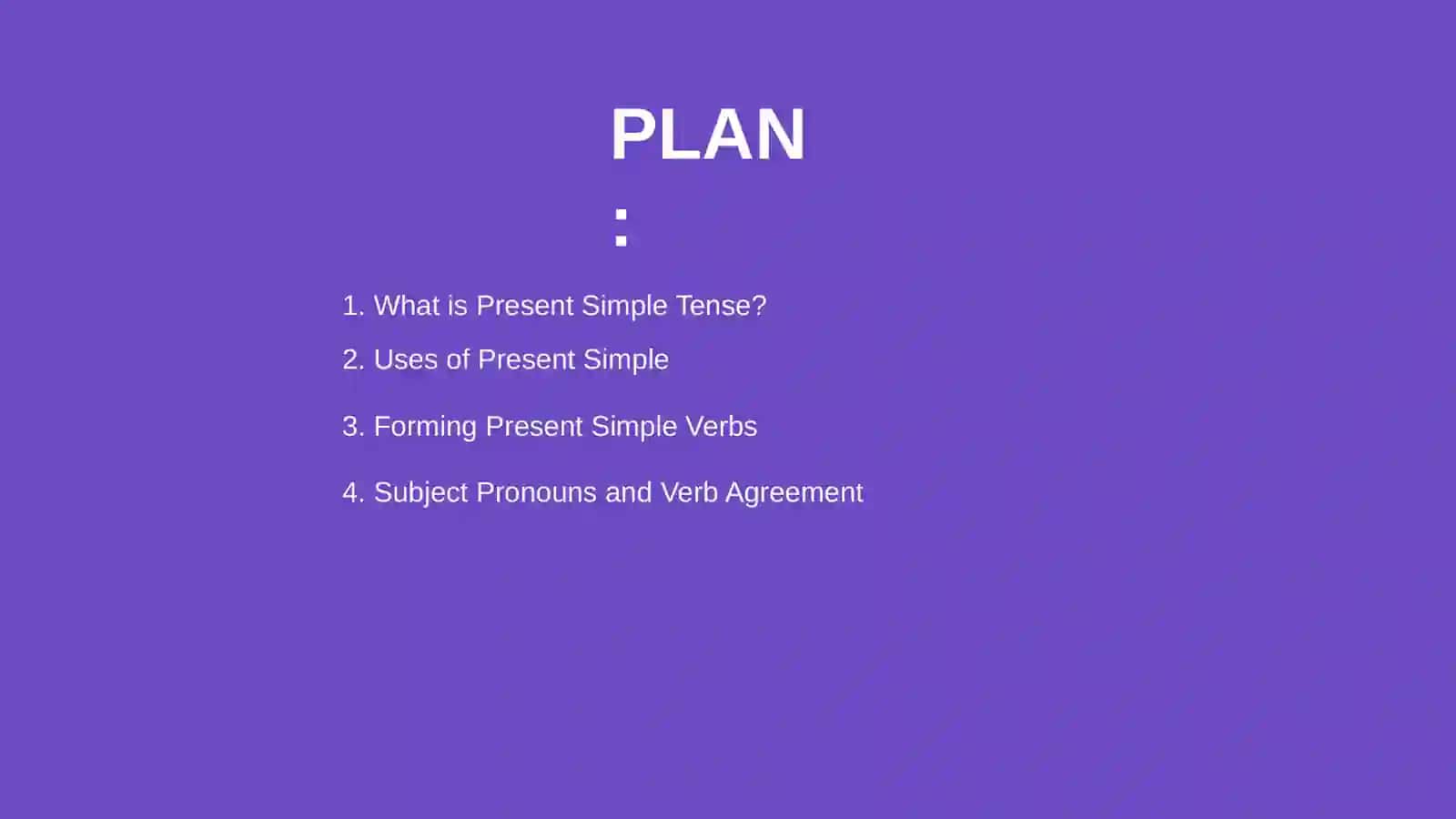 Present Simple Tense 2