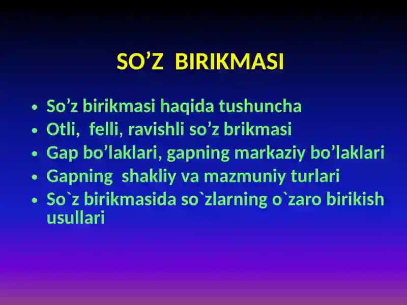 So'zbirikmasi 2