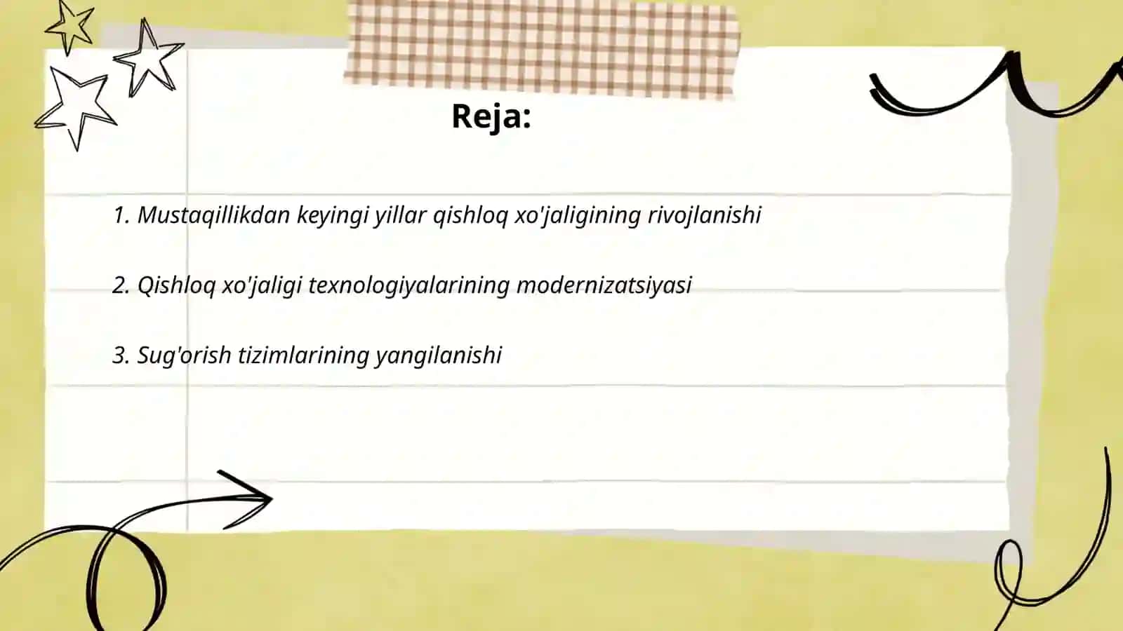 Toshqulov Ulugʻbekning taqdimoti 2
