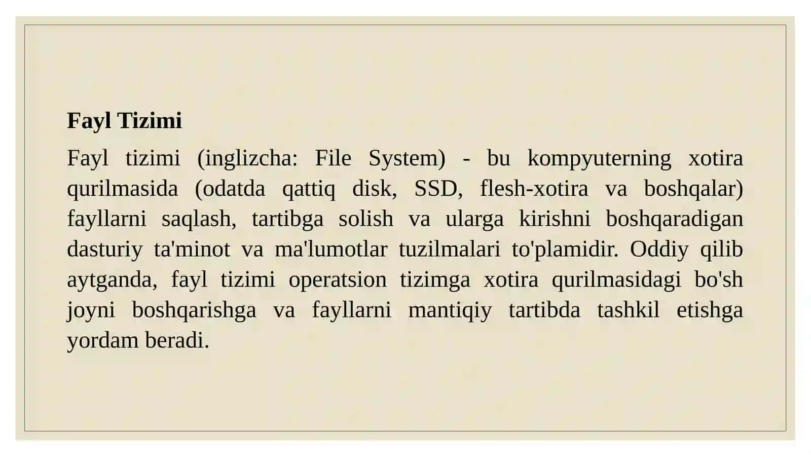Fayltizimlarivaularningtuzilishi 2