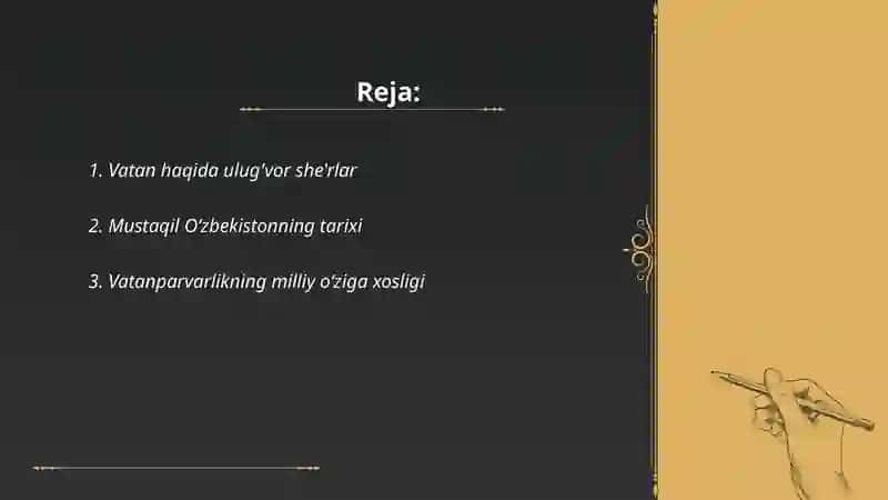 Vatan haqida ulug'vor she'rlar 2