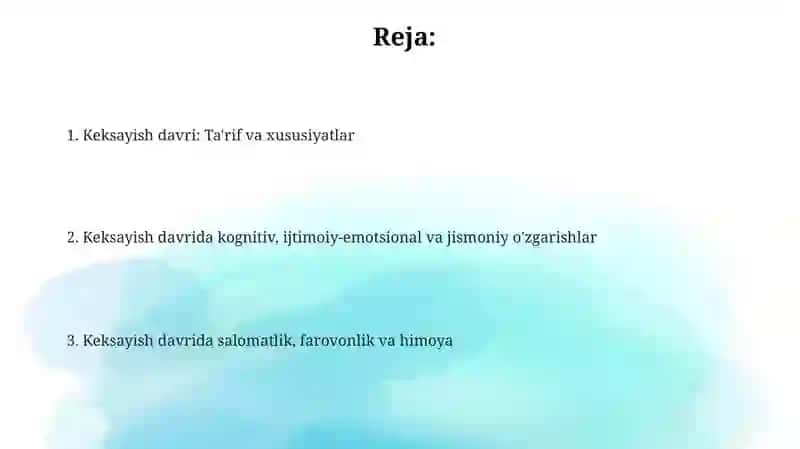 Keksalik davri 2