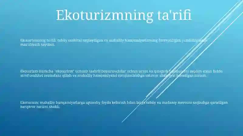 Ekoturizm 2
