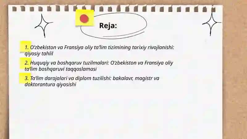 O‘zbekiston va Fransiya oliy taʼlim tizimi 2