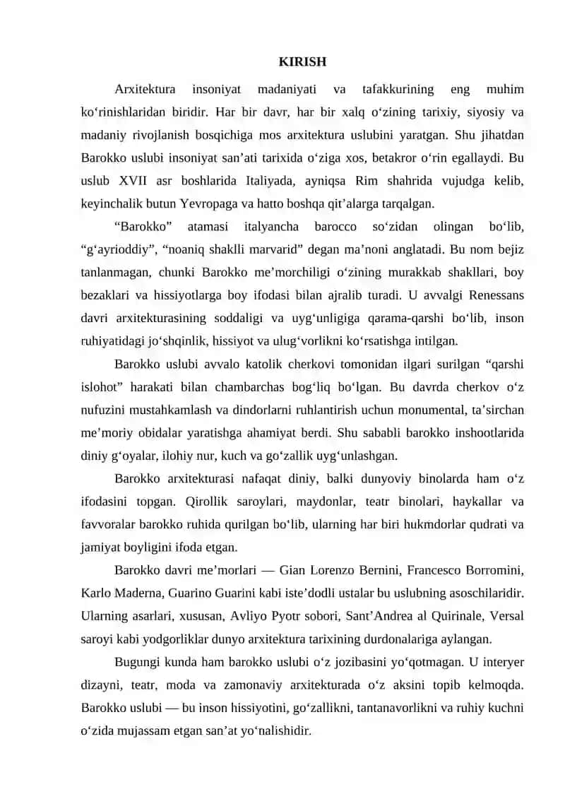 Arxitektura Borocco uslubi 2