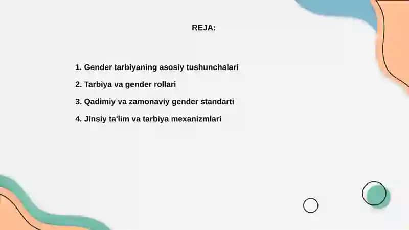 Gender tarbiya 2