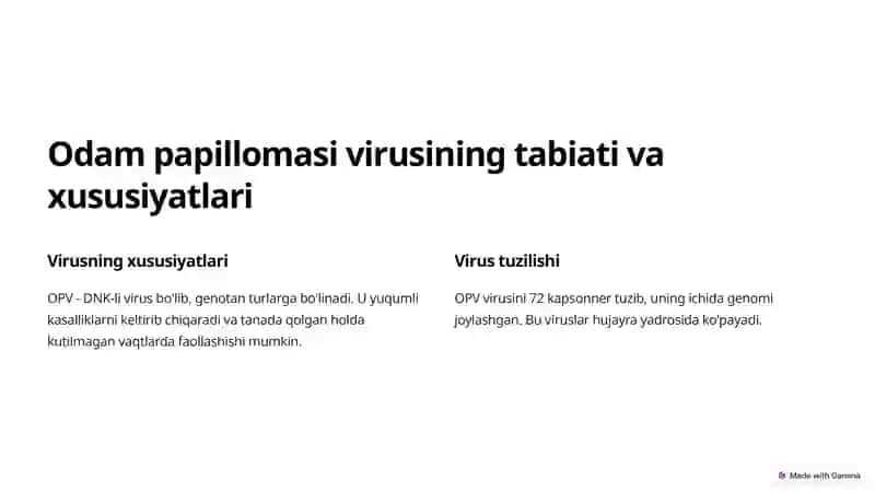 Odam papillomasi virusi laborator diagnostikasi 2