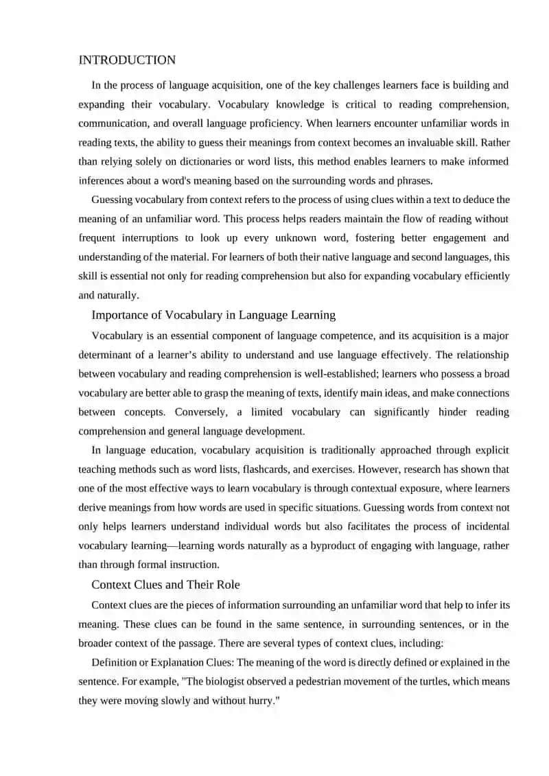 Contextual Guessing Technique 2