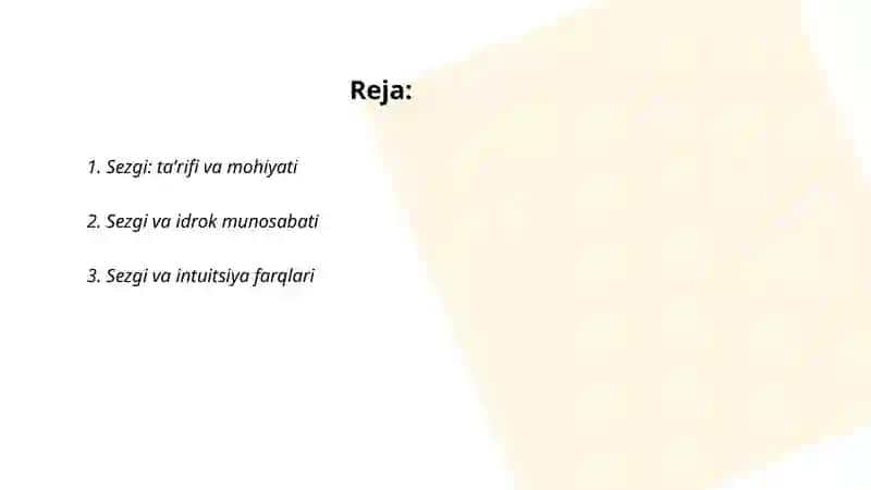 Sezgi 2