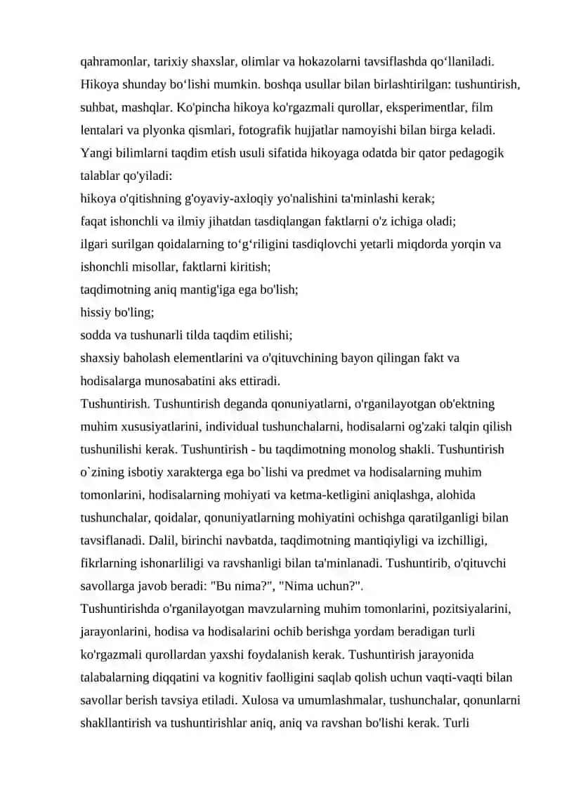 O'qitish usullari 2