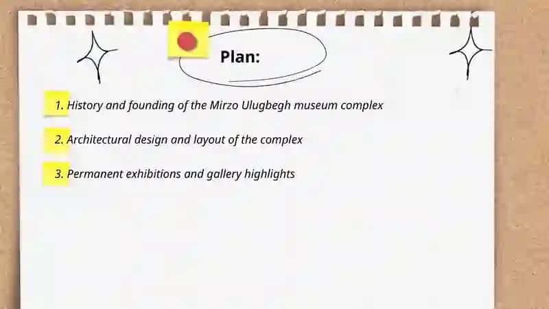 Mirzo Ulugbegh museum complex 2