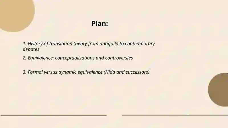Translation theory and its development 2