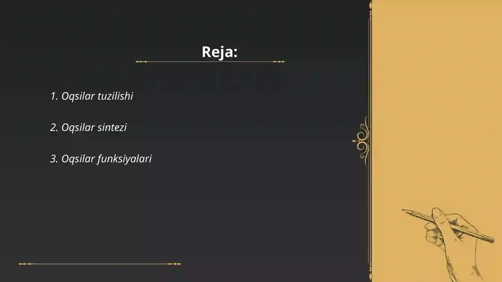 Oqsilar 2