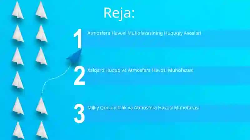Atmosfera havosini muhofaza qilishning huquqiy asoslari 2