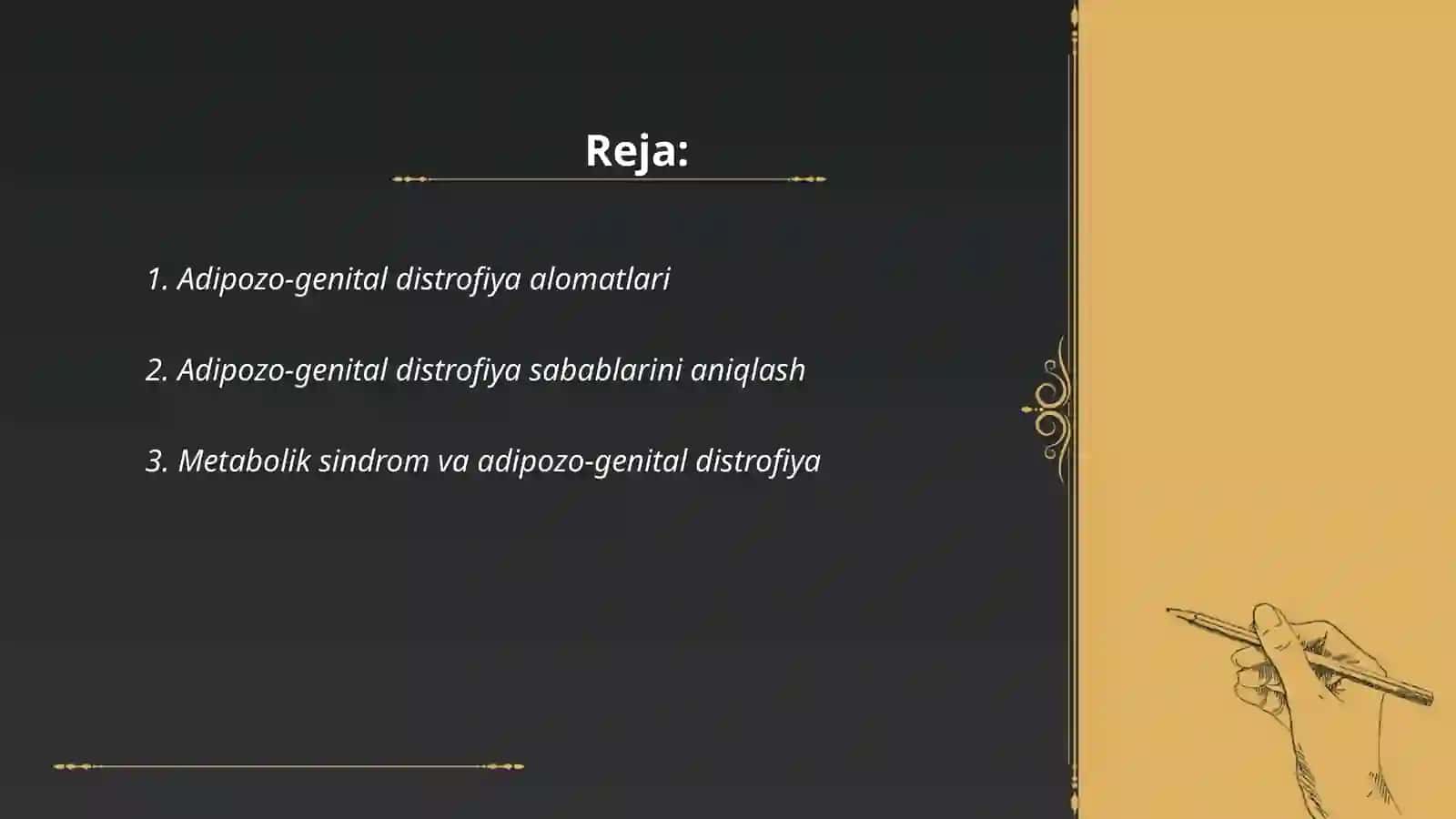 Adipozo-genital distrofiya 2