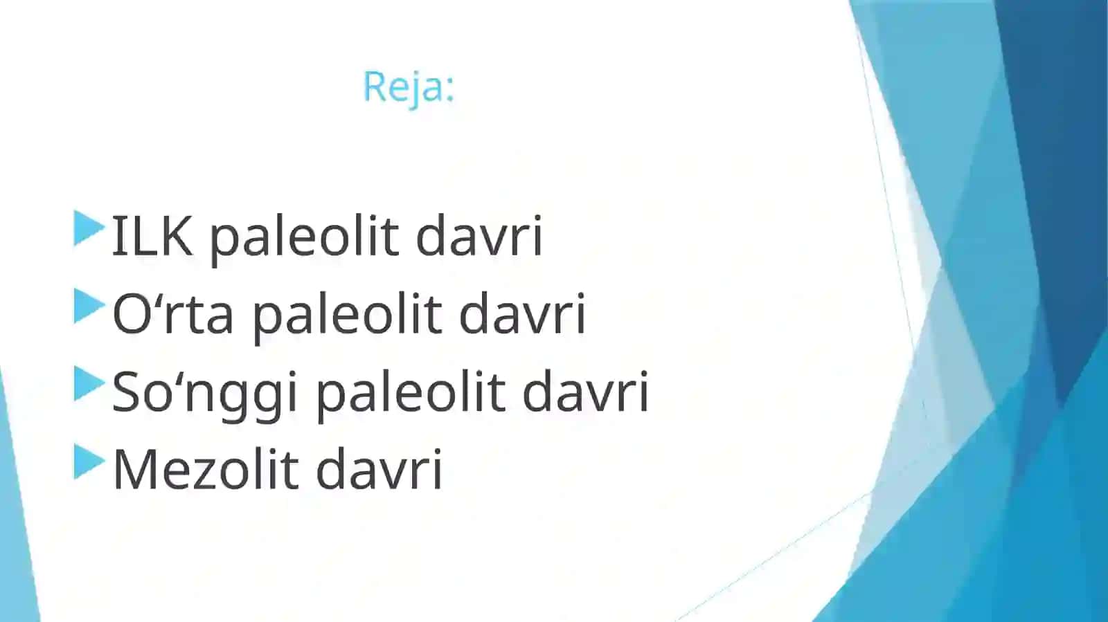 O‘zbekistontarixining eng qadimgi davri 2