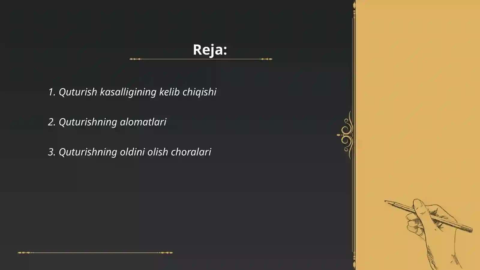 Quturish kasalligi 2